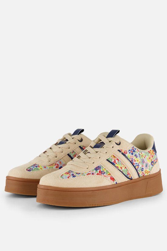 POSH by Poelman Sneakers beige Synthetisch - Maat 36