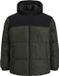 JACK & JONES PLUS - JJRAZE Puffer Jas Heren 4XL Rosin