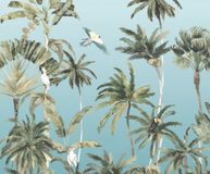 Komar Fotobehang - Forêt de Palmiers 300x250cm - Vliesbehang
