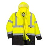 Portwest Hi-Vis Executive 5-in-1 Jack S768 - Geel/Zwart - M