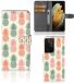 Samsung Galaxy S21 Ultra Book Cover Ananas