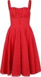 Timeless London Valerie jurk Dames Midi-jurk - rood - XL