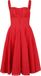 Timeless London Valerie jurk Dames Midi-jurk - rood - XL