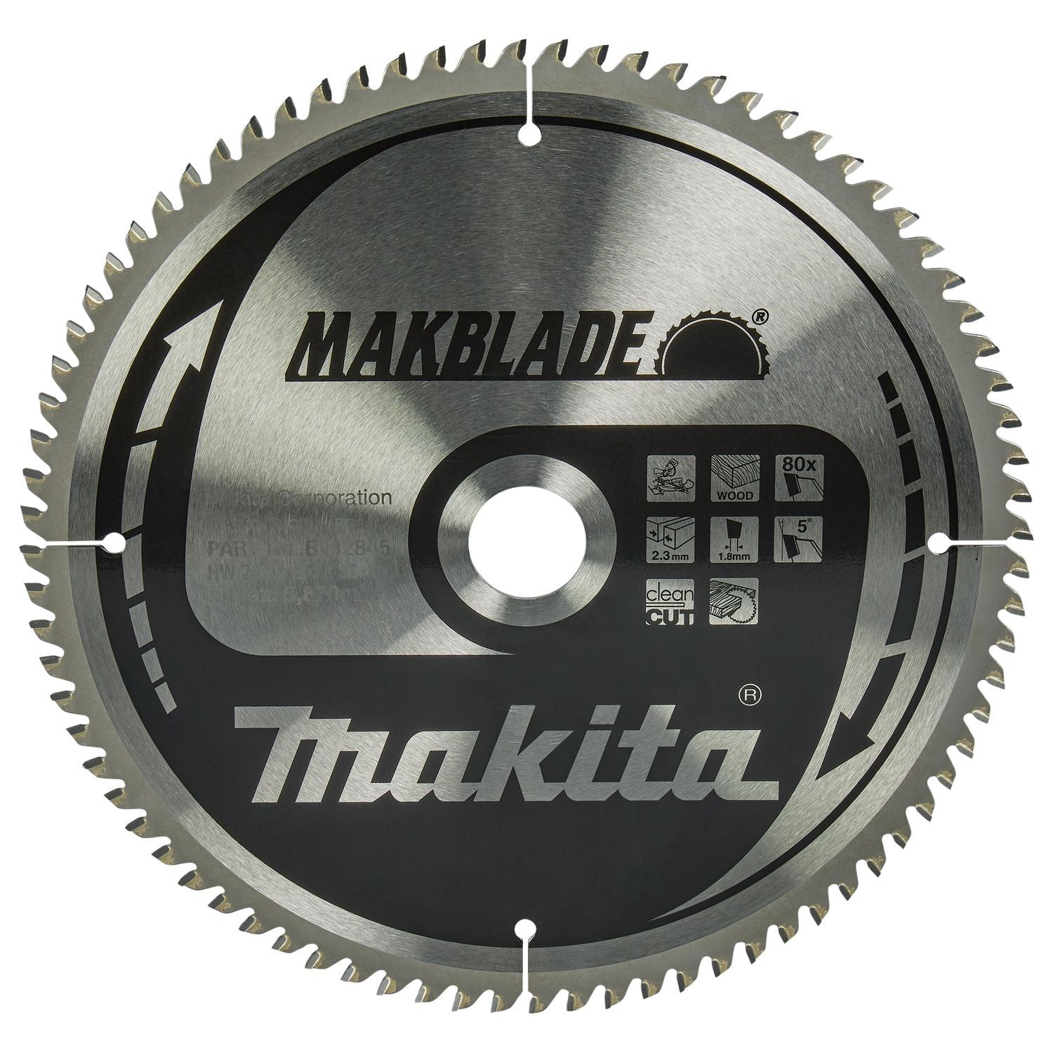 Makita Afkortzaagblad voor Hout | Makblade | Ø 260mm 80T - B-32845