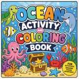Ocean Activity and Coloring Book