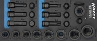 HAZET 24-delige slagdoppen module 1/2" voor werkplaatswagen