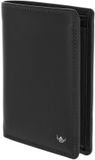 Golden Head Leren portemonnee Polo RFID Protect Kombischeintasche 1348 Schwarz zwart