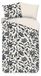Housse de couette Coton Renforcé à motif floral écru 140x200/220cm