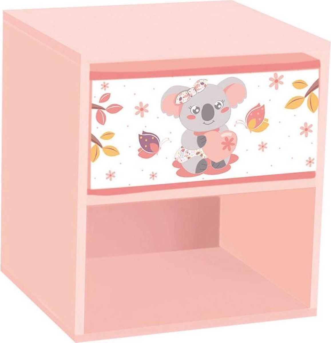 Fun House Nachtkastje - 36 x 33 x 30 cm - MDF - 3700057133016