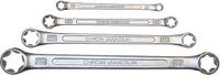 SW-Stahl 01550L dubbele ringsleutelset E-profiel, E6-E24, 4-delig