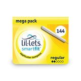 Lil-lets Kartonnen applicator reguliere tampons, 144 stuks