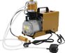 300 bar compresseur d'air industriel - Pompe à air électrique, 1,8 kW, 220V - Avec séparateur eau-huile - Compresseur portable avec prise UE - Or brun