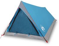 vidaXL Tent 2-persoons waterdicht blauw