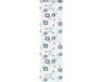 vidaXL Doucherolgordijn met cassette 80x240 cm stofbreedte 76 cm