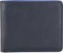 Mywalit RFID Billfold Wallet with Coin Pocket Nappa Midnight