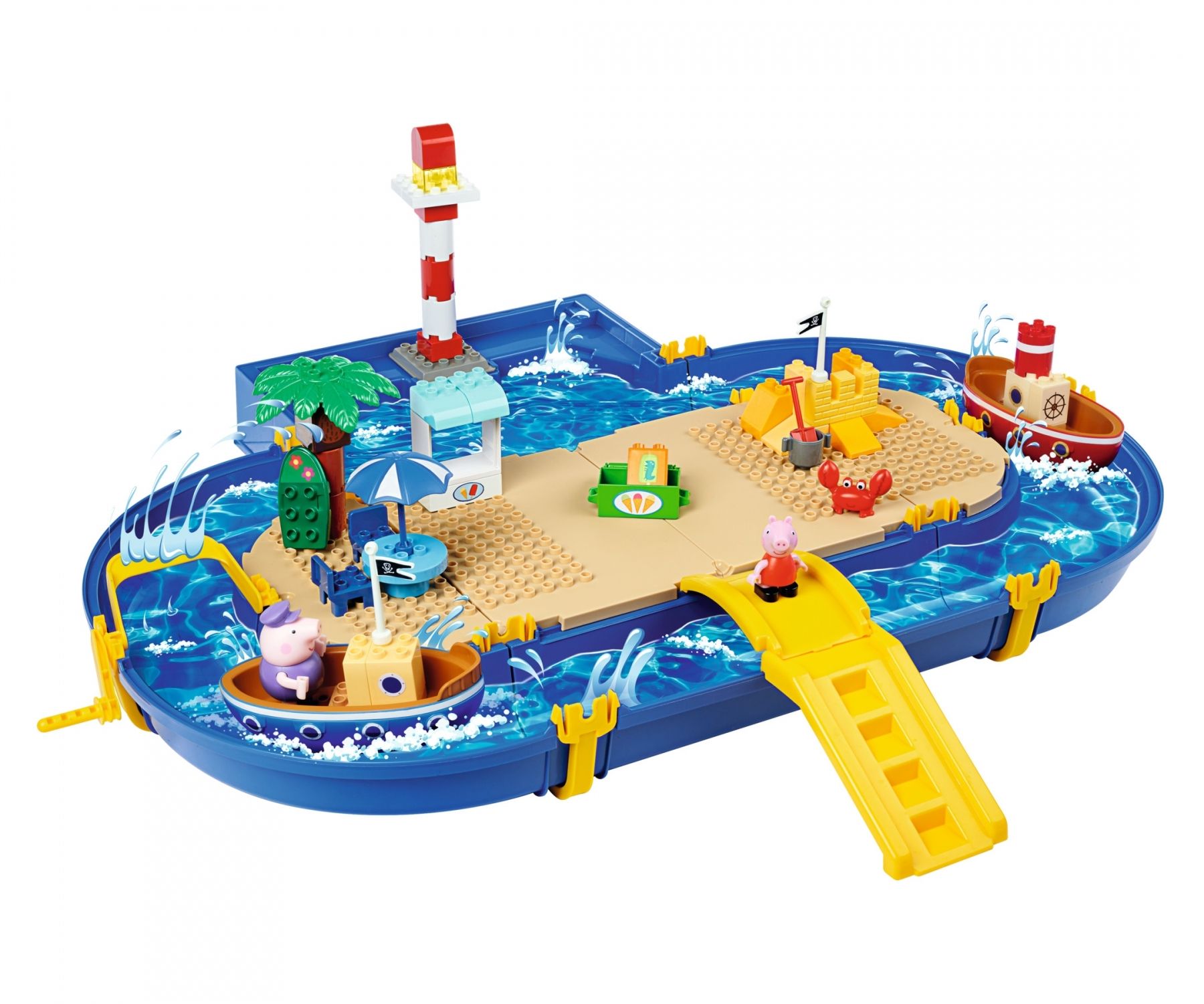BIG Waterplay Peppa Pig Water Play Set - Blue - Outdoor Fun for Kids
