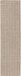 Interiyou Tapis d'intérieur et d'extérieur Kano, crème/beige, taille A5, 80x300 cm