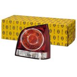 HELLA 2VA 965 303-071 Achterlicht - Gloeilamp - Transparent/Rood ECE - voor rechtsrijdend verkeer - links