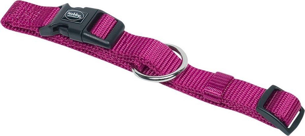 Nobby halsband classic - framboos - 20-35 cm
