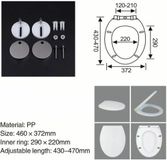 StarTech Villeroy & Boch Toilet Seat - U-Shape - Soft-close - Quick Release - Improved Plastic - Up to 170 kg