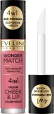Eveline Cosmetics Wonder Match Velour Cheek&Lip blush en vloeibare lipstick 04 4.5ml