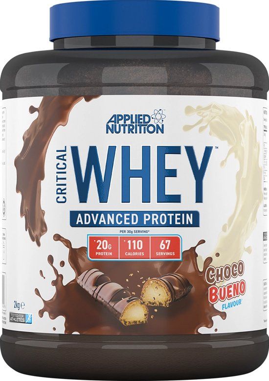 Applied Nutrition Critical Whey (2000g) Choco Hazelnut - Whey Protein Mix