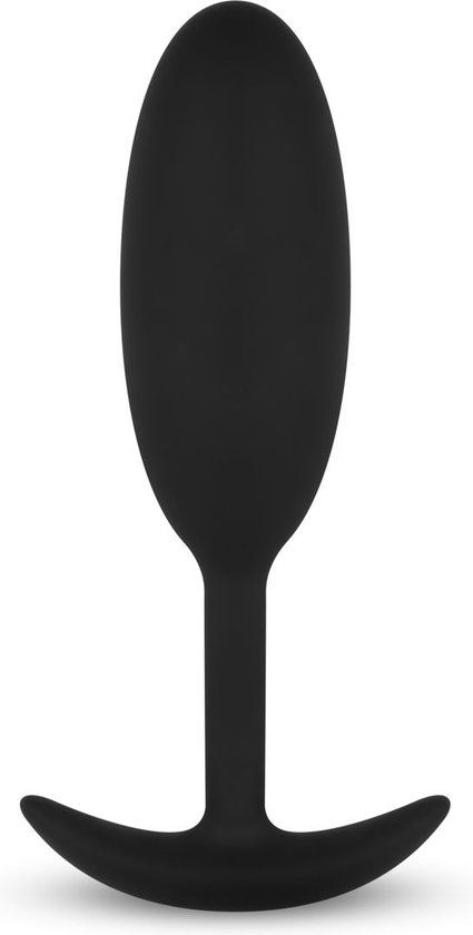 Heavy Fulfiller - Butt Plug Met Gewicht - Medium - Zwart
