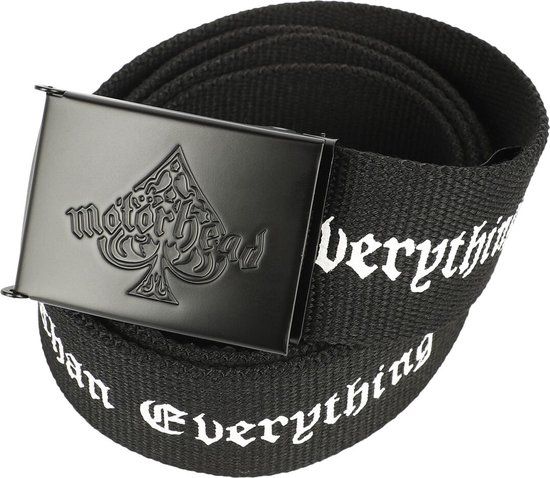 Motörhead Logo Unisex Riem - zwart