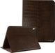 Selencia Croco Book Case voor Apple iPad 11 (2025) A16 / iPad 10e generatie (2022) 10.9 inch - Donkerbruin