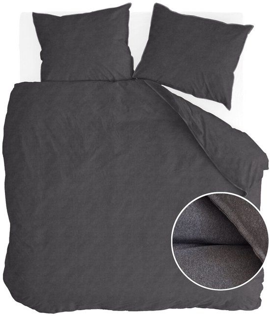 Walra Dekbedovertrek Soft Comfort - 240x220 - 100% Katoen (BCI) - Antraciet