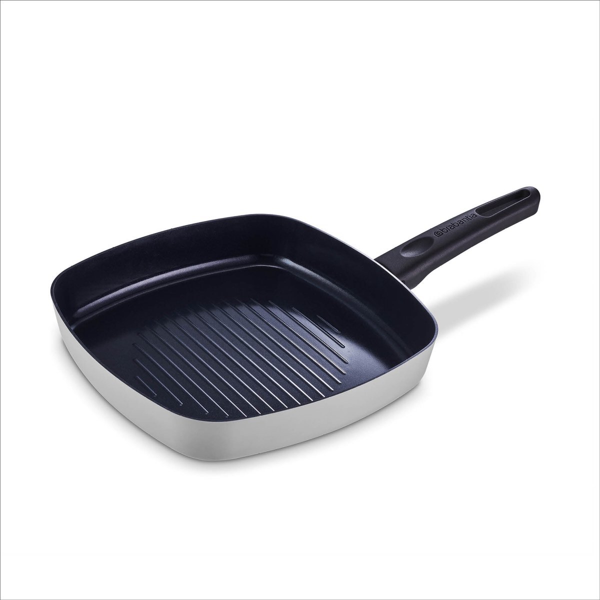 Brabantia INDU+ Grillpan - keramische antiaanbaklaag - 26 cm - inductie - pfas vrij