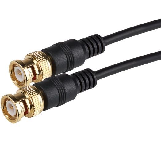 Maplin MAVBN001-015 Coaxkabel - 1.5m - Zwart