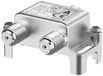 Axing BVE00201X Kabel splitter/combiner Aluminium