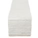 DII Handmade Chindi Tabletop, Reversible and Machine Washable, Table Runner, 14x72, Natural
