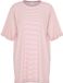 Mey Bigshirt Serie Simple Stripes Dames Korte Mouw Gestreept Bridal Rose Katoen Maat XL