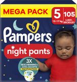 Pampers Baby Dry Night Pants Maat 5 Megapack 105 stuks 12/17KG