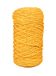 Rayher Braidy 42009166 gerecycled garen, gevlochten, 2 mm diameter, honinggeel, 250 g kluwen