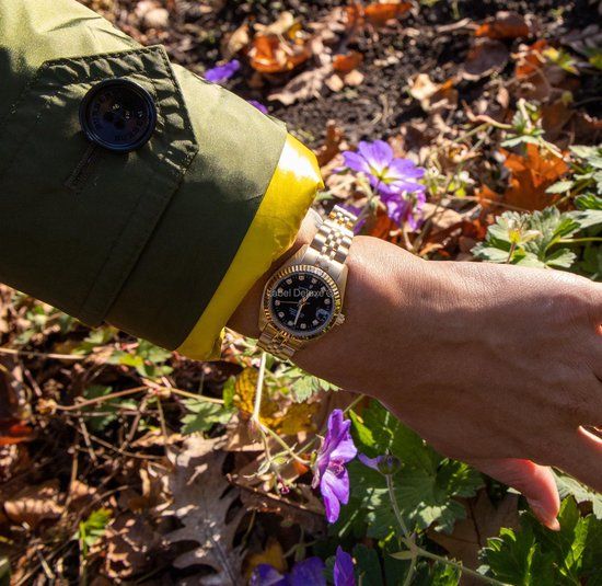 Jacques du Manoir Inspiration NRO.22 Dameshorloge - Goudkleurig - Ø 26 mm