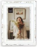 HAES deco Houten fotolijst Narbonne vintage wit voor foto 10x15