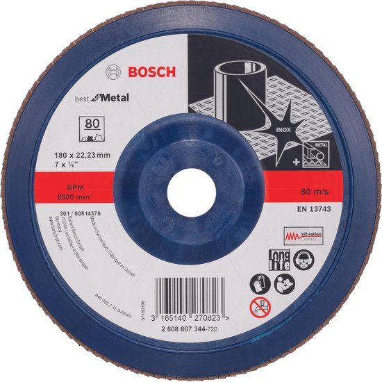 Bosch Lamellenschijf 180 x 571, Korrel 80
