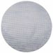 vidaXL Tapis rond SIROLO Polyester Gris 200 cm