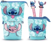 Karactermania Disney Lilo en Stitch Aloha Trousse avec 2 stylos gel bleus