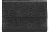Esquire Primavera Portemonnee Leer 14 cm - Dames - Horizontaal - zwart