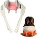 Silvergear Massage Apparaat Rug en Nek Draadloos - Shiatsu - Nekmassage - Schouders - 25W - Wit