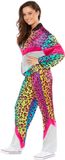 Amscan Riethmüller Europe GmbH Neon Rainbow Leo joggingpak unisex maat S/48