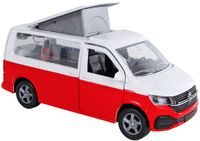 Kids Globe VW Transporter Camper Die-Cast Pull Back, 13,5cm