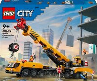 LEGO - City LEGO City 60409 Gele Mobiele Bouwkraan Bouwset - 1116 Onderdelen