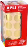 APLI Kids Sticker 'Rond', op rol, metallic groen