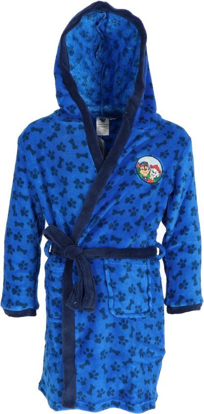 PAW Patrol Badjas - Blauw - Maat 98/104