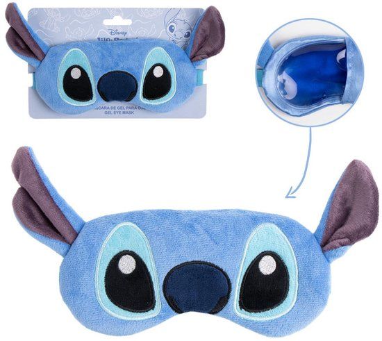 Disney Lilo and Stitch volwassen gel slaapmasker, nachtoogmasker